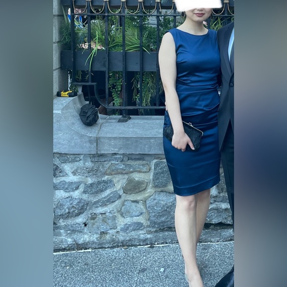 ✨ Nicole Miller Lauren Stretch Sheath Dress - Picture 3 of 6